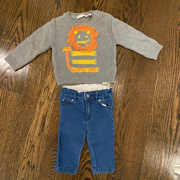 3m baby Stella McCartney sweater and jeans